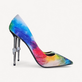 Scarpin Philipp Plein Tie Dye Multicolor