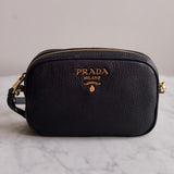 Bolsa Prada Camera Mini Preta
