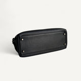 Bolsa Hermés Kelly 32 Togo Noir com Ferragens Gold