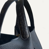 Bolsa Hermès Picotin 22 Touch Noir com Ferragens Gold