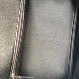 Bolsa Hermès Birkin 35 Epsom Noir com Ferragens Palladium