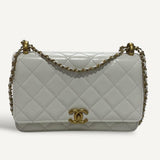Bolsa Chanel 24C Double Pearl Woc