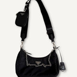 Bolsa Prada Re-Edition 2005 Re-Nylon Preta