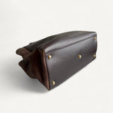 Bolsa Fendi 2 Jours Média Marrom
