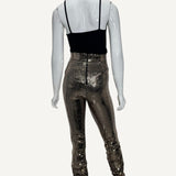 Calça Legging  Metálica Dolce & Gabbana
