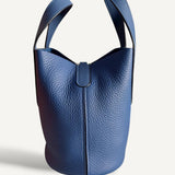 Bolsa Hermès In The Loop 18 Togo Bleu Com Ferragens Palladium