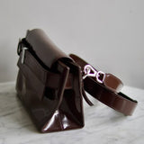 Bolsa Jacquemus The Capri Messenger Marrom