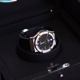 Relógio Hublot Classic Fusion Titanium Deep Blue Com diamantes 38mm