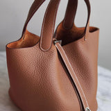 Bolsa Hermès Picotin 18 Gold com Ferragens Palladium