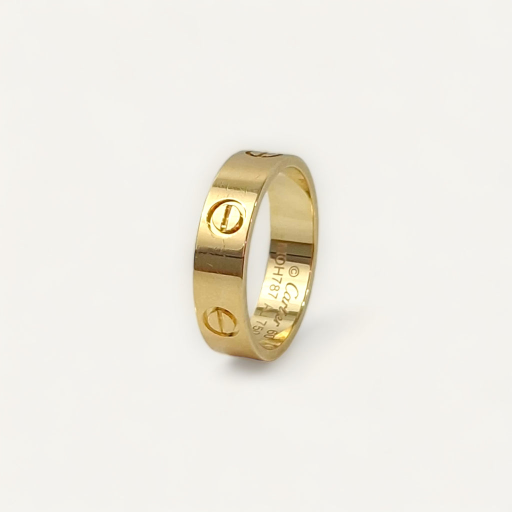 Alian a Cartier Love Ouro Amarelo Front Row Reseller de Luxo