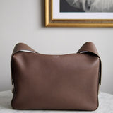 Bolsa Ferragamo Tiracolo Lambskin Marrom