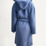 Casaco Burberry em Lã Azul