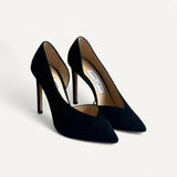 Scarpin Jimmy Choo Sophia Stiletto Pumps em Suede Preto