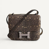 Bolsa Hermès Constance em Couro Lizard com Ferragens Palladium