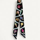 Twilly Hermès Funny Ice Cream Silk