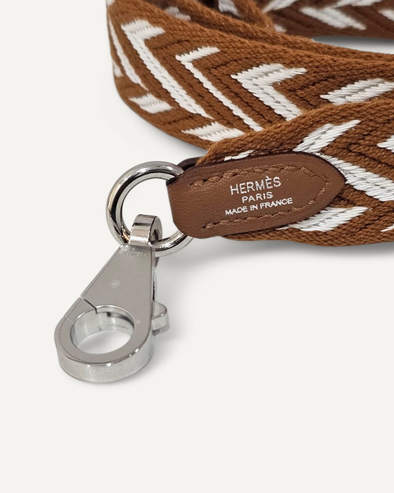 Alça Hermès Sangle Zigzag 25 mm – Front Row