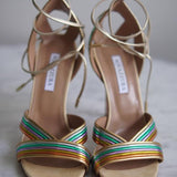 Sandália Aquazzura Tiras Coloridas