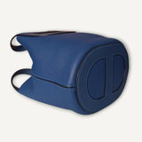 Bolsa Hermès In The Loop 18 Togo Bleu Com Ferragens Palladium