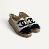 Espadrille Chanel Black & White