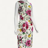 Vestido Dolce & Gabbana Brocado com estampa floral