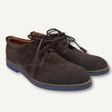 Sapato Oxford Louis Vuitton em Suede Marrom