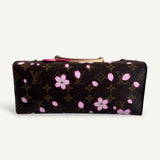 Bolsa Louis Vuitton LV x TM Monogram Cherry Blossom On the go OM Sakura Brown