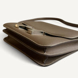 Bolsa Hermès Constance 22 Epsom Etoupe com Ferragens Palladium