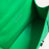 Bolsa Balenciaga Hourglass em Couro Verde