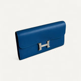 Bolsa Hermès Constance To Go Blue com Ferragens Palladium