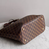 Bolsa Louis Vuitton Damier Ébène Belmont