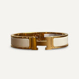 Pulseira Hermes Clic H Off-White