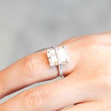 Anel Diamantes Navete P3 - 1,29CT