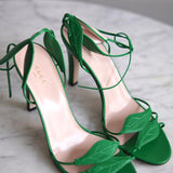 Sandália Gucci Crawford Knot Verde