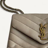 Bolsa Saint Laurent Lou Lou Bege