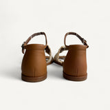 Sandalia Hermès Santorini Beige / Naturel