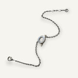 Pulseira Hermès Finesse em Ouro Branco com Diamantes