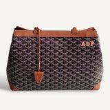 Bolsa Goyard Monograma Marrom Média