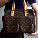 Bolsa Louis Vuitton Monogram Canvas Multipli Cite Bag