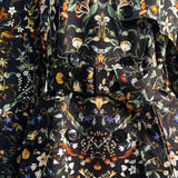 Trench Coat Burberry com Estampa Floral