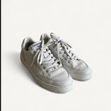 Tênis Chanel em Couro Branco