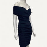 Vestido Dolce & Gabbana Preto com Drapeados