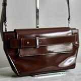 Bolsa Jacquemus The Capri Messenger Marrom