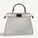 Bolsa Fendi Peekaboo Off White