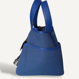 Bolsa Hermès Picotin 18 Cargo Bleu com Ferragens Palladium