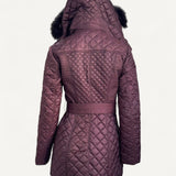 Jaqueta Burberry Metalassê Vinho