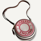 Bolsa Burberry Louise Round Natural Beige