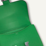 Bolsa Hermès Constance 18 Vert Comics com Ferragens Palladium
