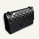 Bolsa Chanel 2.55 Reissue Preta com Ferragens Black