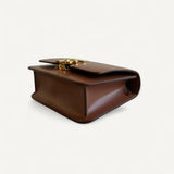 Bolsa Burberry Tb Belt Calfskin Brown