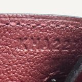 Bolsa Hermès Birkin 25 Togo Rouge H Ghw